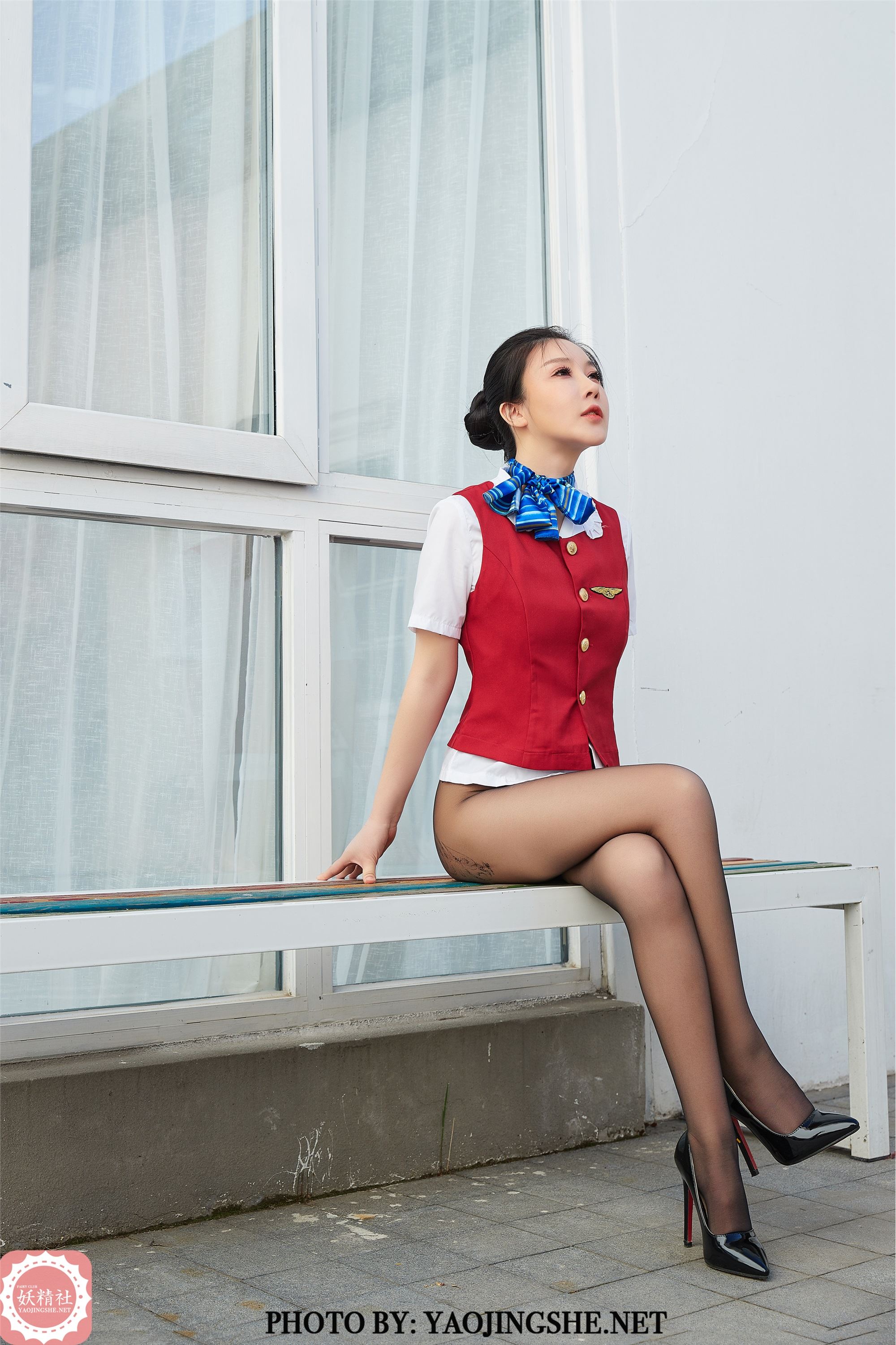 YAOJINGSHE 妖精社 T2017《美琪老师傅-空姐》